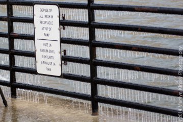 An indication of how cold it was!