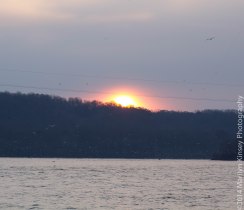 Sunrise. The sun was no where in sight until later that afternoon.